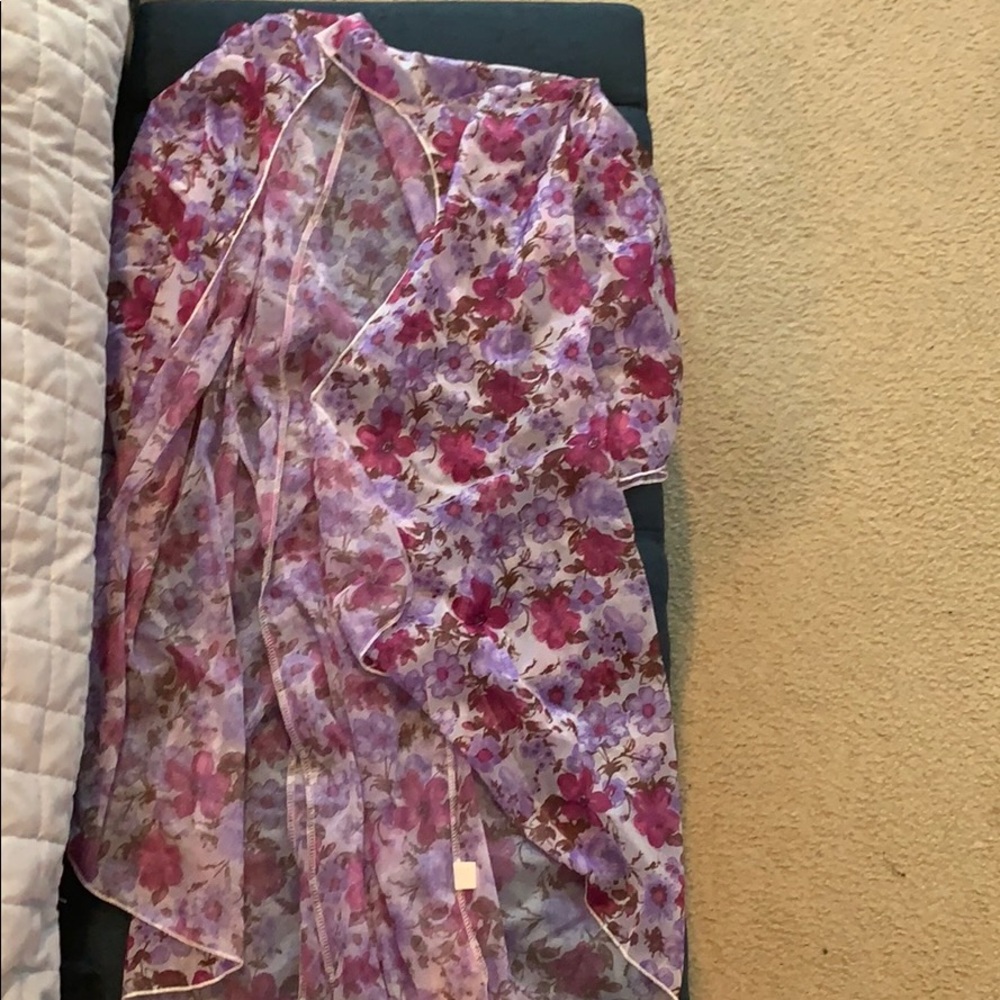 Floral coverup